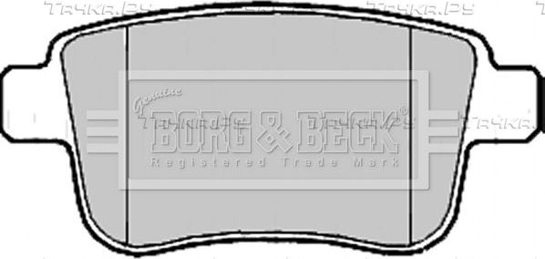 Тормозные колодки Borg & Beck. Артикул BBP2185