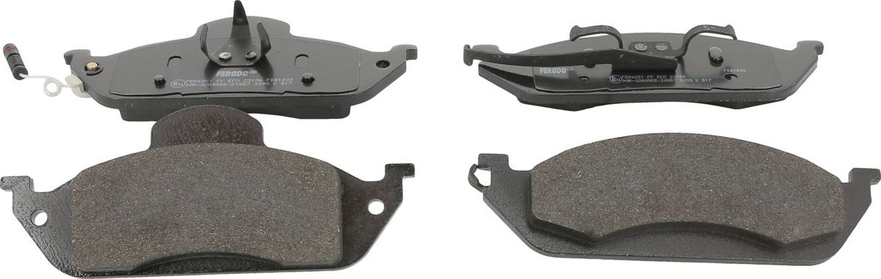 Тормозные колодки Ferodo Premier Eco Friction. Артикул FDB1400