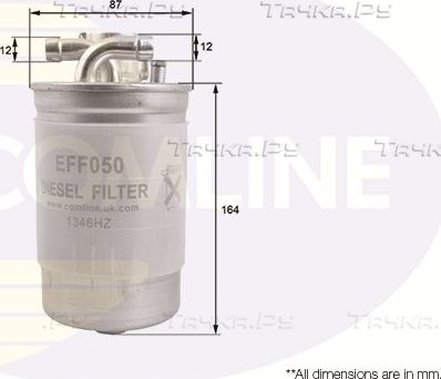 Топливный фильтр Comline для Audi A6 allroad I (C5) 2000-2005. Артикул EFF050