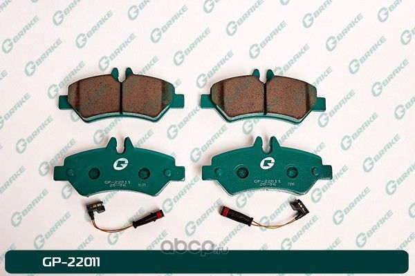 Колодки тормозные (G-Brake). Артикул GP22011