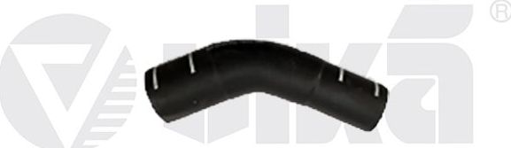 Патрубок системы охлаждения (радиатора) Vika (резина) для Audi A6 IV (C7) 2011-2018. Артикул 11211897101