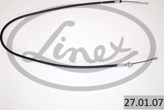 Трос ручника (тросик ручного тормоза) Linex. Артикул 27.01.07