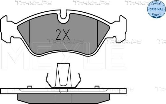 Тормозные колодки Meyle Original передние для Opel Kadett E 1985-1993. Артикул 025 218 6217