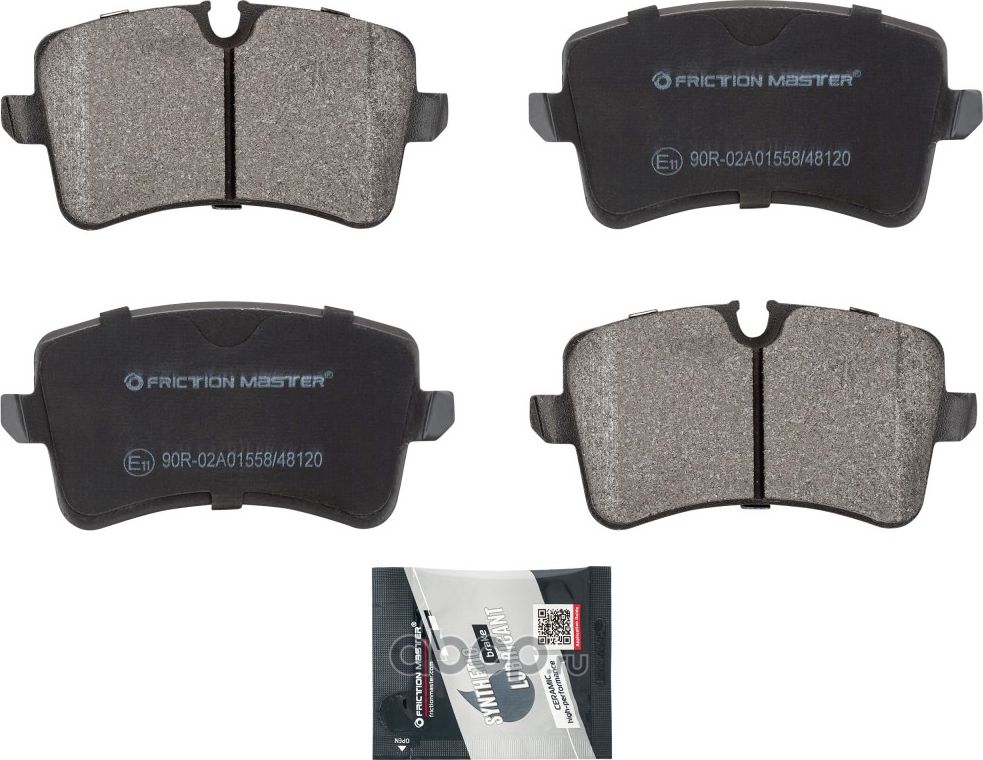 Колодки тормозные дисковые (Frictionmaster). Артикул MKD1547