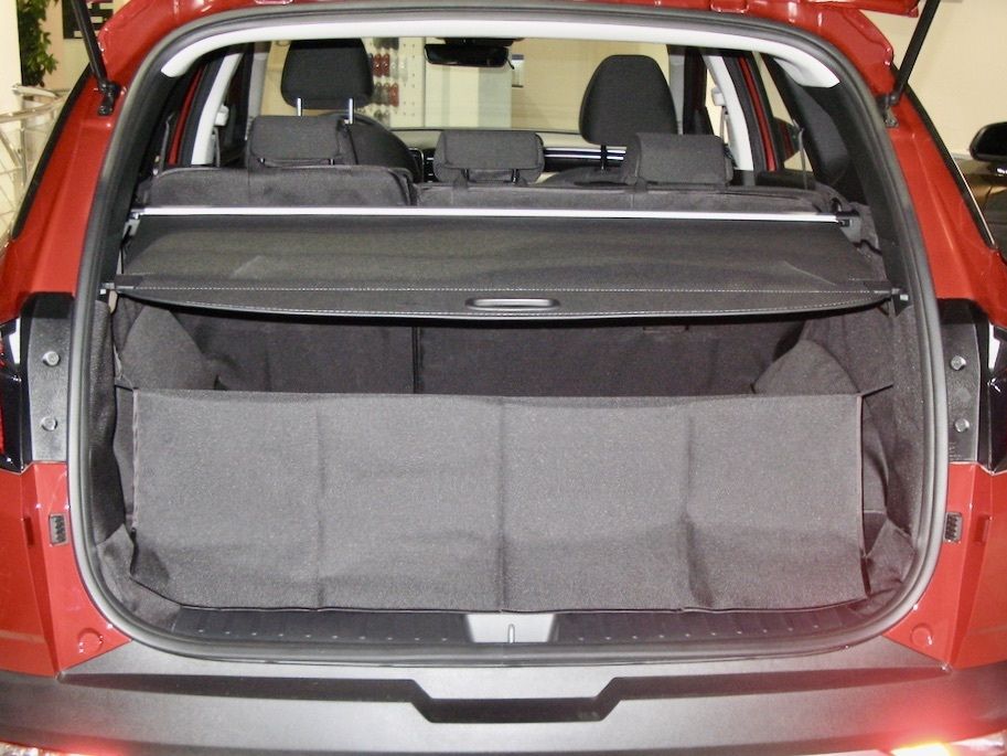 Защитный чехол AUTOSMSTUDIO "Maxi" в багажник автомобиля для Hyundai Tucson IV 09.2020-2026, серый. Артикул TP-HTCS-H14-MAXI-GR