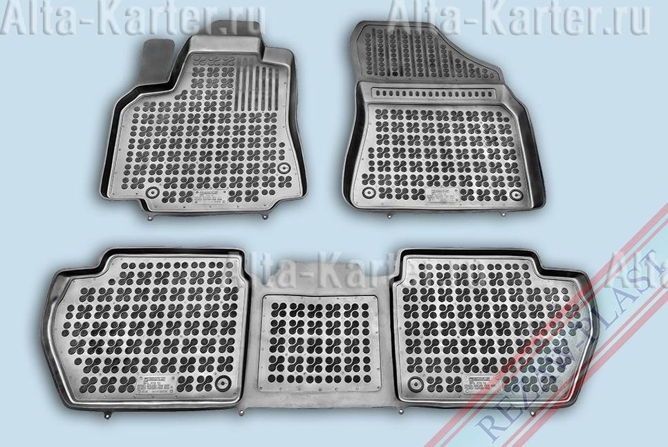 Коврики Rezaw Plast для салона Citroen Berlingo II 2008-2026. Артикул 201212