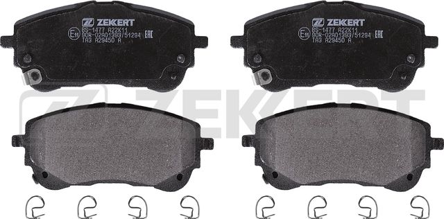 Тормозные колодки Zekkert. Артикул BS-1477