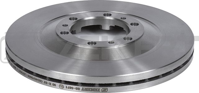 Тормозной диск Zekkert передний для Great Wall Hover 2005-2010. Артикул BS-5671