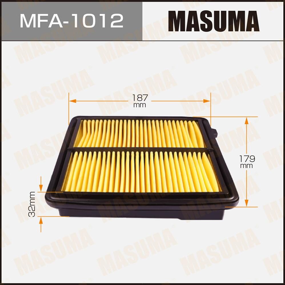 Воздушный фильтр Masuma. Артикул MFA-1012