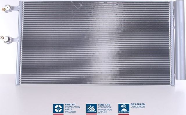 Радиатор кондиционера (конденсатор) Nissens (алюминий) для Volvo XC90 II 2014-2026. Артикул 940743