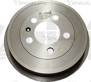 Тормозной барабан Vika задний для Volkswagen Fox I 2005-2011. Артикул 66090020701