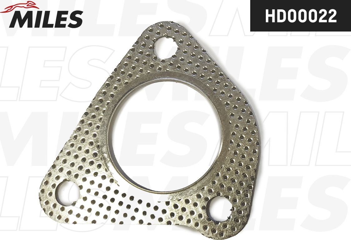 Прокладка глушителя Miles для Toyota Land Cruiser 80 1990-1992. Артикул HD00022