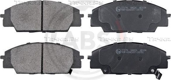 Тормозные колодки ABS. Артикул 37174