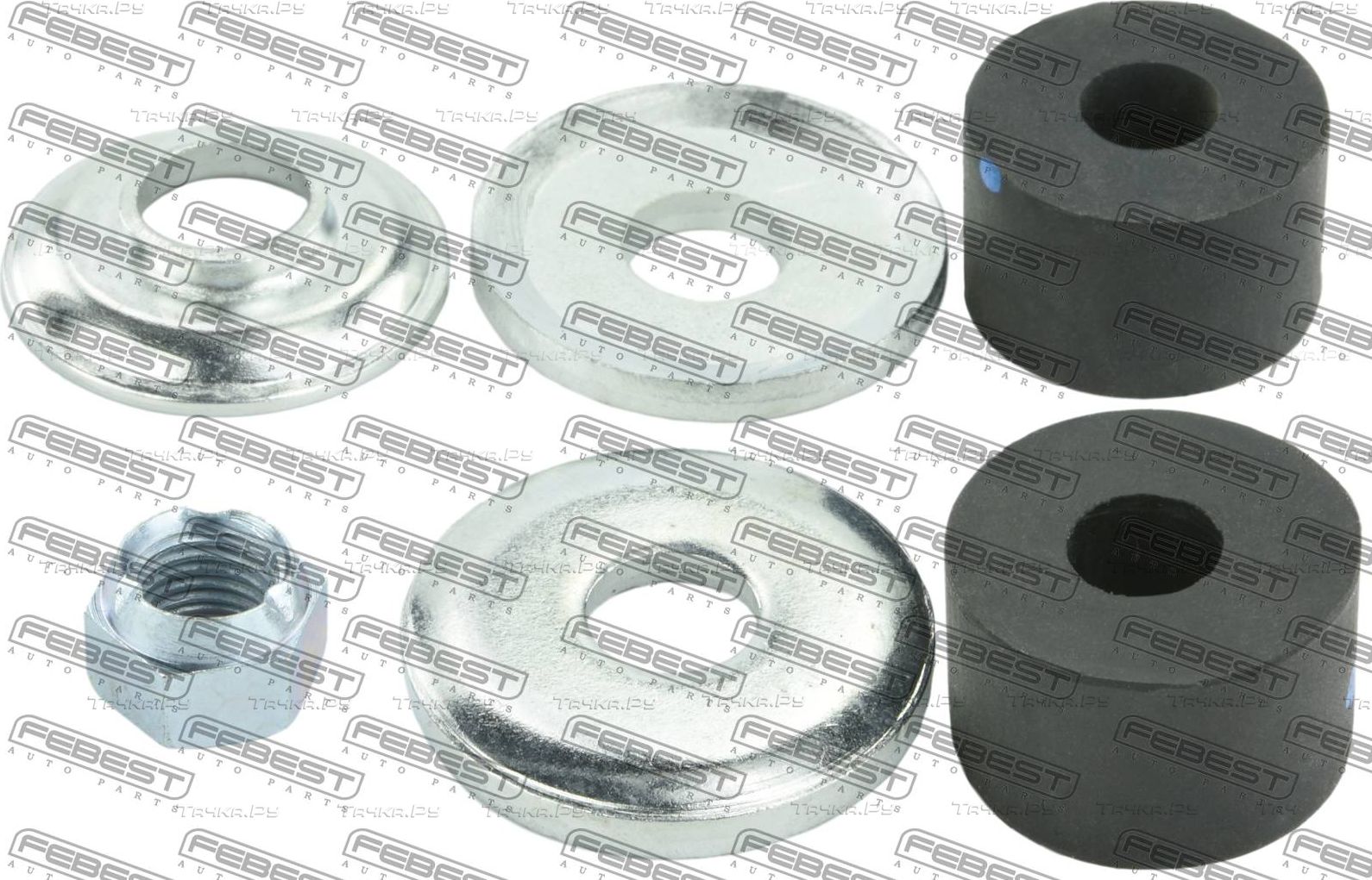 Втулка стабилизатора Febest для Mitsubishi Pajero II 1990-2000. Артикул MSB-095-KIT