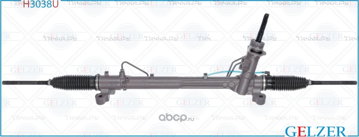 H3038U Рулевой механизм ГУР Ford Focus, Ford Focus C-Max (Ориг.восст) (Gelzer) Gelzer. Артикул H3038U