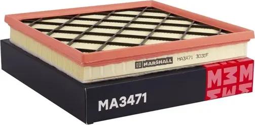 Фильтр воздушный OPEL ASTRA J/ZAFIRA/CHEVROLET CRUZE 1.4-1.8 (Marshall). Артикул MA3471
