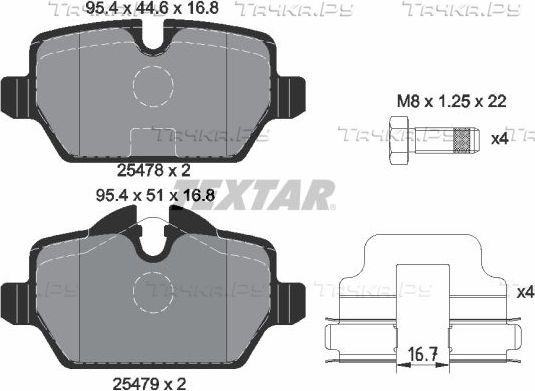 Тормозной диск Textar Pro+ передний для Hyundai Coupe II (GK) 2001-2009. Артикул 92133905