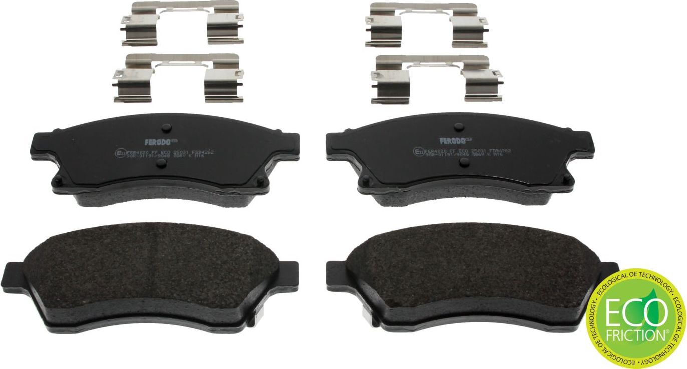 Тормозные колодки Ferodo Premier Eco Friction. Артикул FDB4262