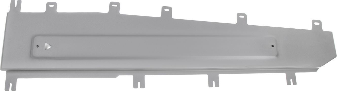 Защита алюминиевая Rival для тормозных магистралей Jetour X90 Plus FWD, РКПП 2023-н.в.. Артикул 333.0941.1