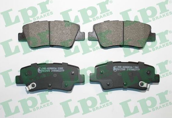 Тормозные колодки LPR. Артикул 05P2219