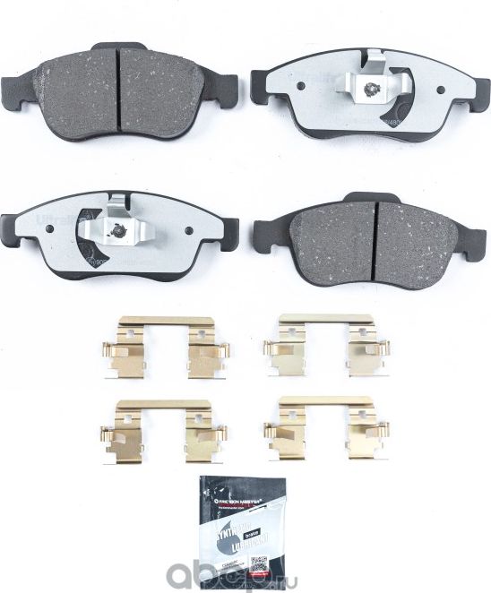 Колодки тормозные дисковые (Frictionmaster). Артикул CMX1627