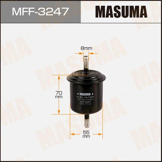 Топливный фильтр Masuma. Артикул MFF-3247