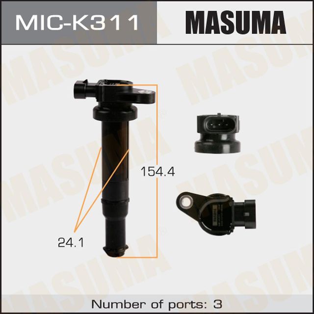Катушка зажигания Masuma. Артикул MIC-K311