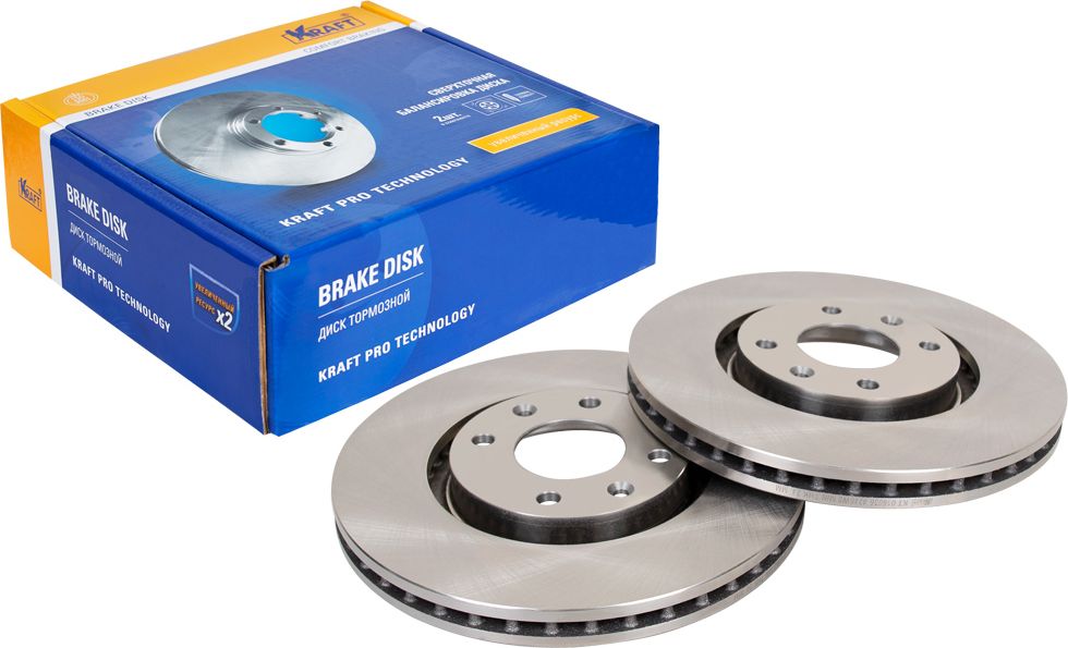 Диск тормозной CITROEN C4/C5/XSARA 98- перед. (Kraft). Артикул KT016036