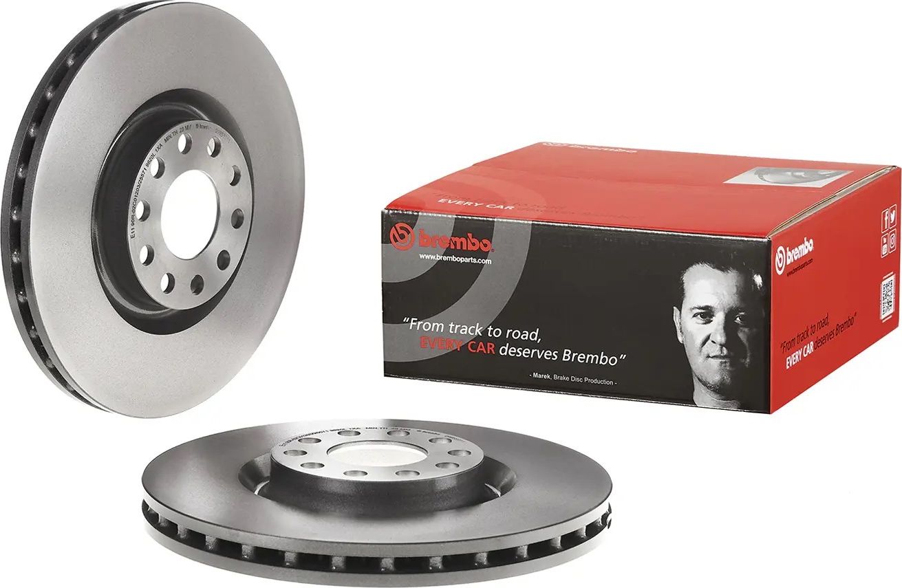Тормозной диск Brembo PRIME LINE - UV Coated. Артикул 09.8689.11