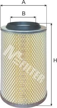 Воздушный фильтр MFilter для Volkswagen LT I 1978-1992. Артикул A 141