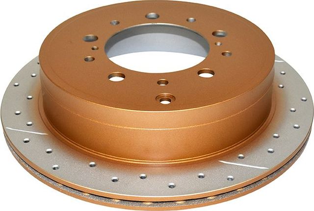 ДИСК ТОРМОЗНОЙ DBA LC200 /LX570/LX450D/TUNDRA ЗАД. СЕР GOLD EN-SHIELD. Артикул DBA2723EX