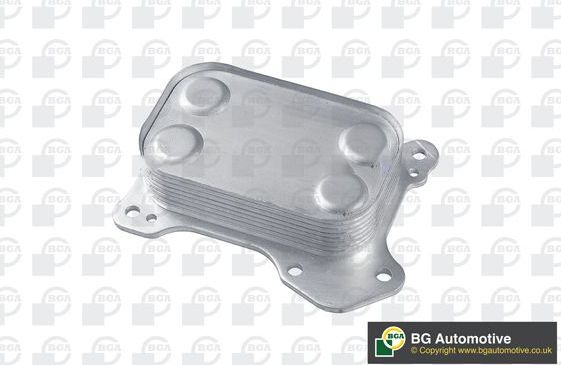 Радиатор масляный (маслоохладитель) для двигателя BGA (алюминий) для Fiat Punto III Punto Evo 2009-2012. Артикул CO9550