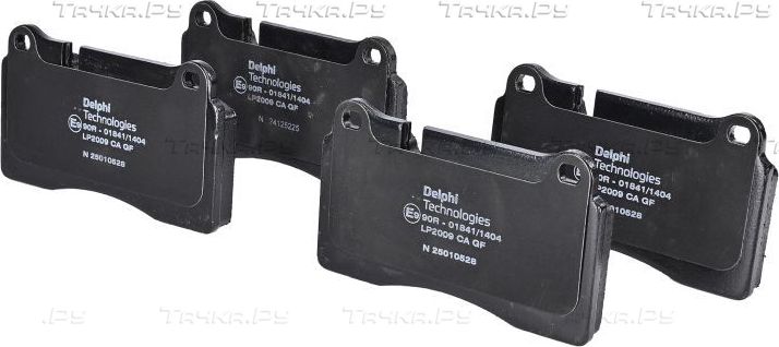 Тормозные колодки Delphi (Low-Metallic) передние для Land Rover Range Rover Sport I 2005-2013. Артикул LP2009