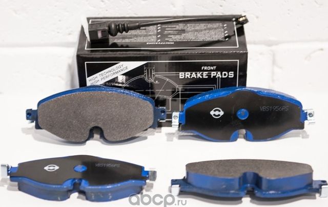 Колодки тормозные передние_(VBS1956PS VITE). Артикул VBS1956PS