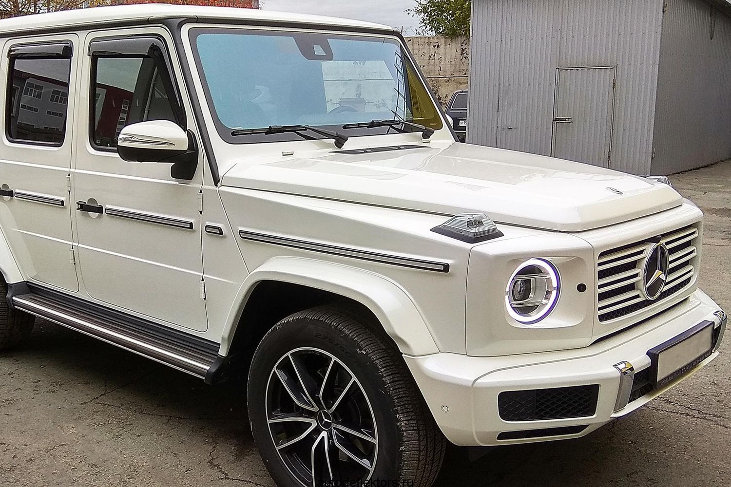Дефлекторы SIM для окон Mercedes-Benz G-Класс W463 2018-2026. Артикул SMERG1832