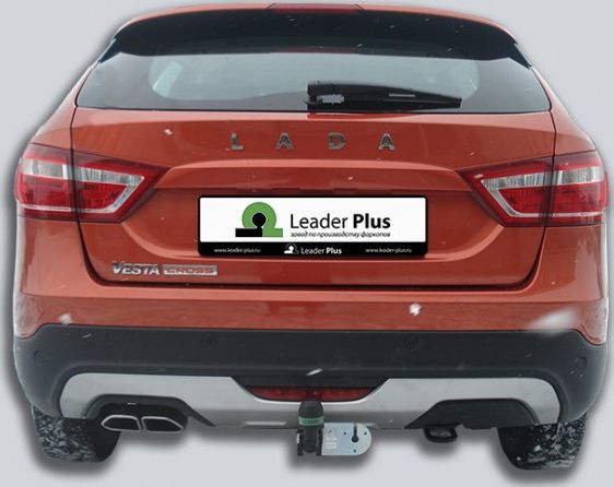 Фаркоп Лидер-Плюс для Lada Vesta SW Cross универсал 2017-2026. Артикул VAZ-44A