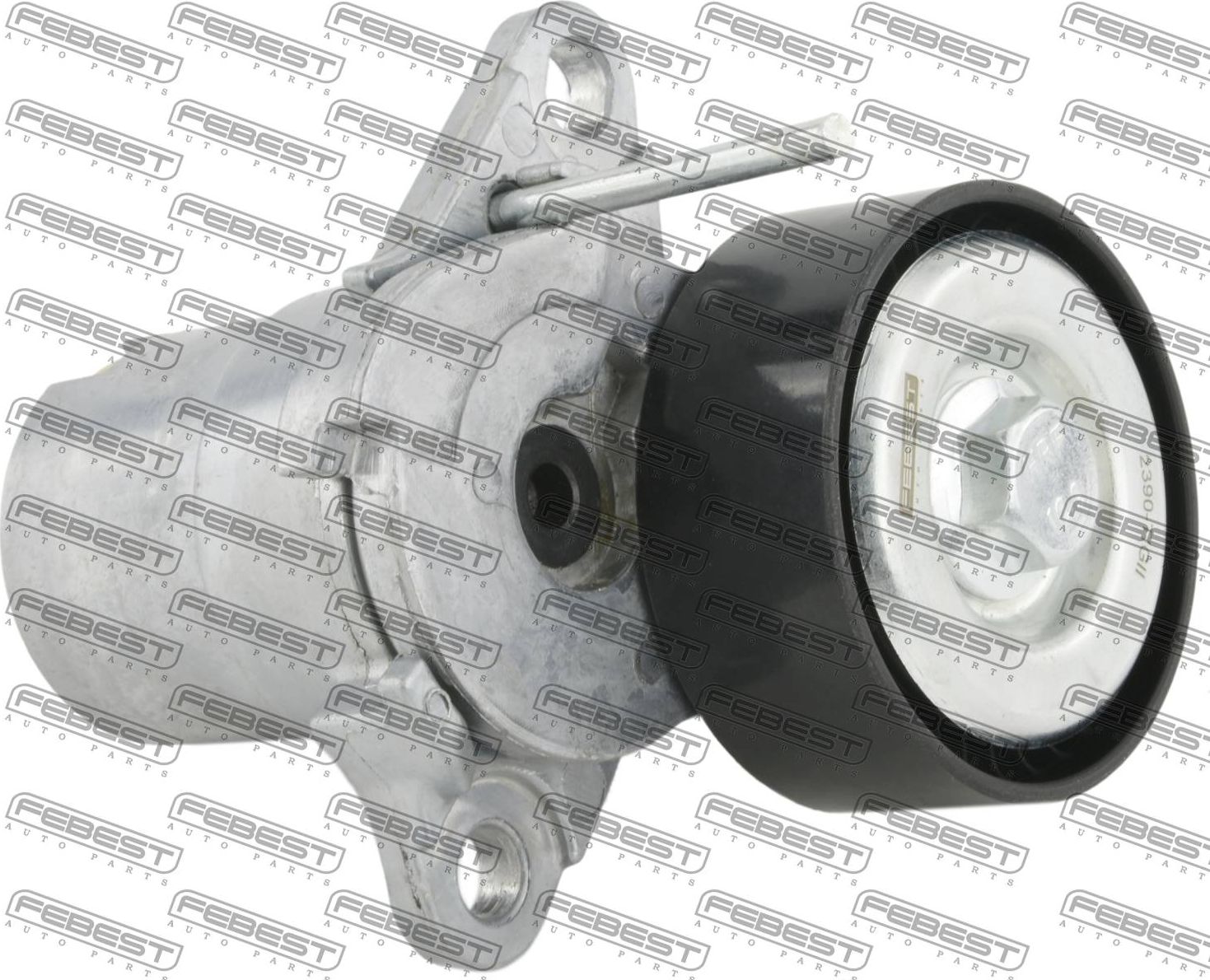 Натяжной ролик (натяжитель) приводного клинового зубчатого ремня Febest. Артикул 2390-TIGII