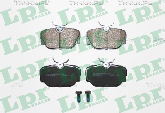 Тормозные колодки LPR задние для Land Rover Range Rover I 1992-1996. Артикул 05P739