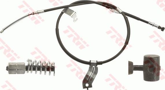 Трос ручника (тросик ручного тормоза) TRW. Артикул GCH705