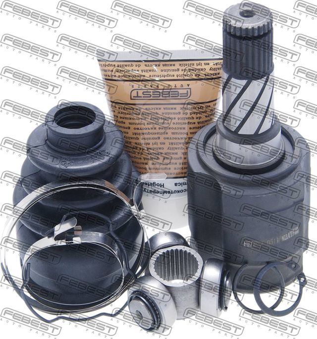 Шрус внутренний (граната) Febest передний левый для Mazda 2 II (DE) 2007-2015. Артикул 0511-M2ATLH