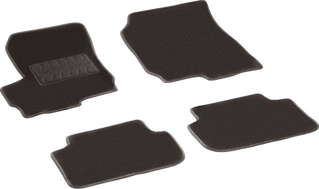 Коврики текстильные Seintex на нескользящей основе для салона Mitsubis Colt 2004-2012. Артикул 83165