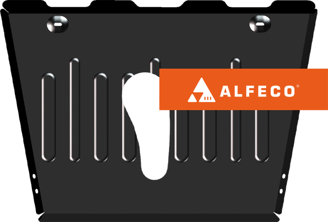 Защита Alfeco для картера и КПП Changan CS75 FL 4WD 2018-2026. Артикул ALF.57.05