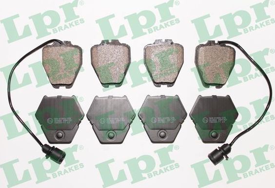 Тормозные колодки LPR. Артикул 05P1767