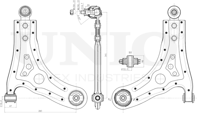 Рычаг подвески (Unio). Артикул SSP-40090
