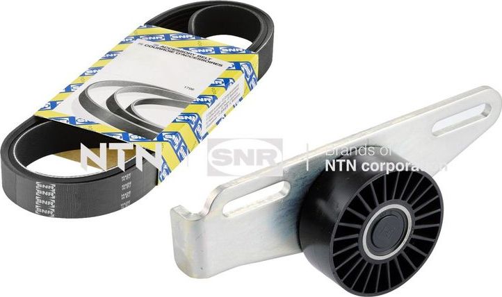 Приводной ремень поликлиновой с роликами (комплект) NTN / SNR. Артикул KA855.44