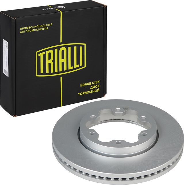 Тормозной диск Trialli передний для Toyota HiAce H100 2006-2012. Артикул DF 150020