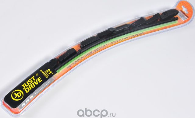 ЩЕТКА БЕСКАРКАСНАЯ 21/525ММ (8 АДАПТЕРОВ) (Just Drive). Артикул JDWB525FS