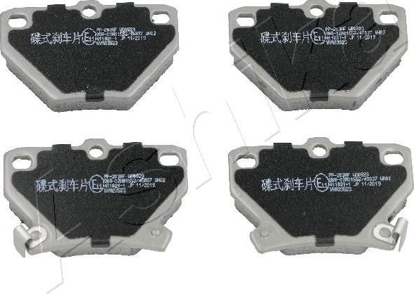 Тормозные колодки ASHIKA. Артикул 51-02-203