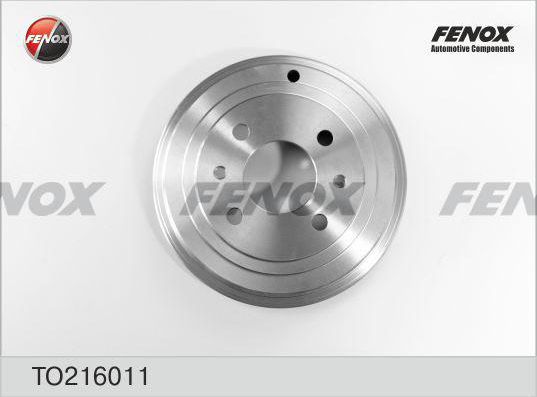 Тормозной барабан Fenox задний для Fiat Panda II 2003-2012. Артикул TO216011