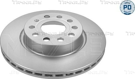Тормозной диск Meyle PD передний для Volkswagen Golf VI 2007-2013. Артикул 183 521 1044/PD